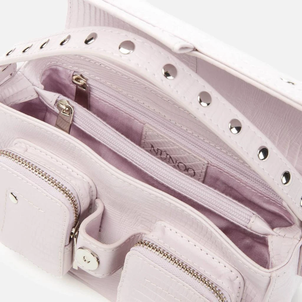 商品Nunoo|Núnoo Women's Small Honey Lizard Shoulder Bag - lavender,价格¥376,第4张图片详细描述