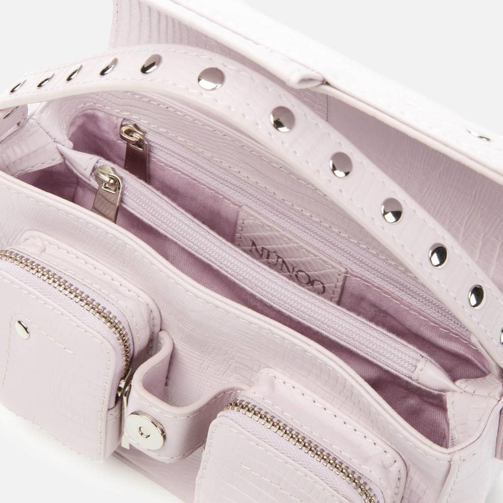 商品Nunoo|Núnoo Women's Small Honey Lizard Shoulder Bag - lavender,价格¥483,第6张图片详细描述