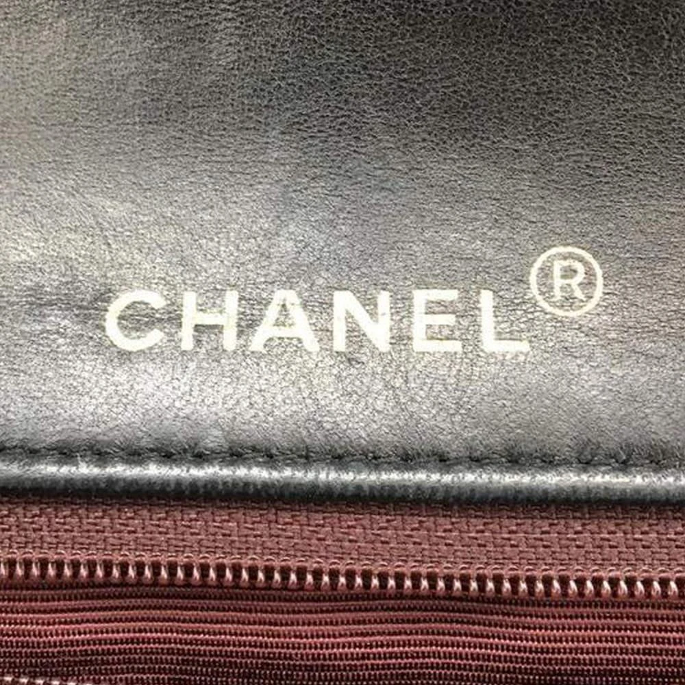 Chanel Black Lambskin Leather CC Flap Shoulder Bag 商品