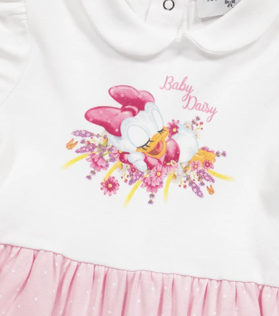 商品MONNALISA|x Disney® Baby印花棉质针织连身衣,价格¥498,第3张图片详细描述