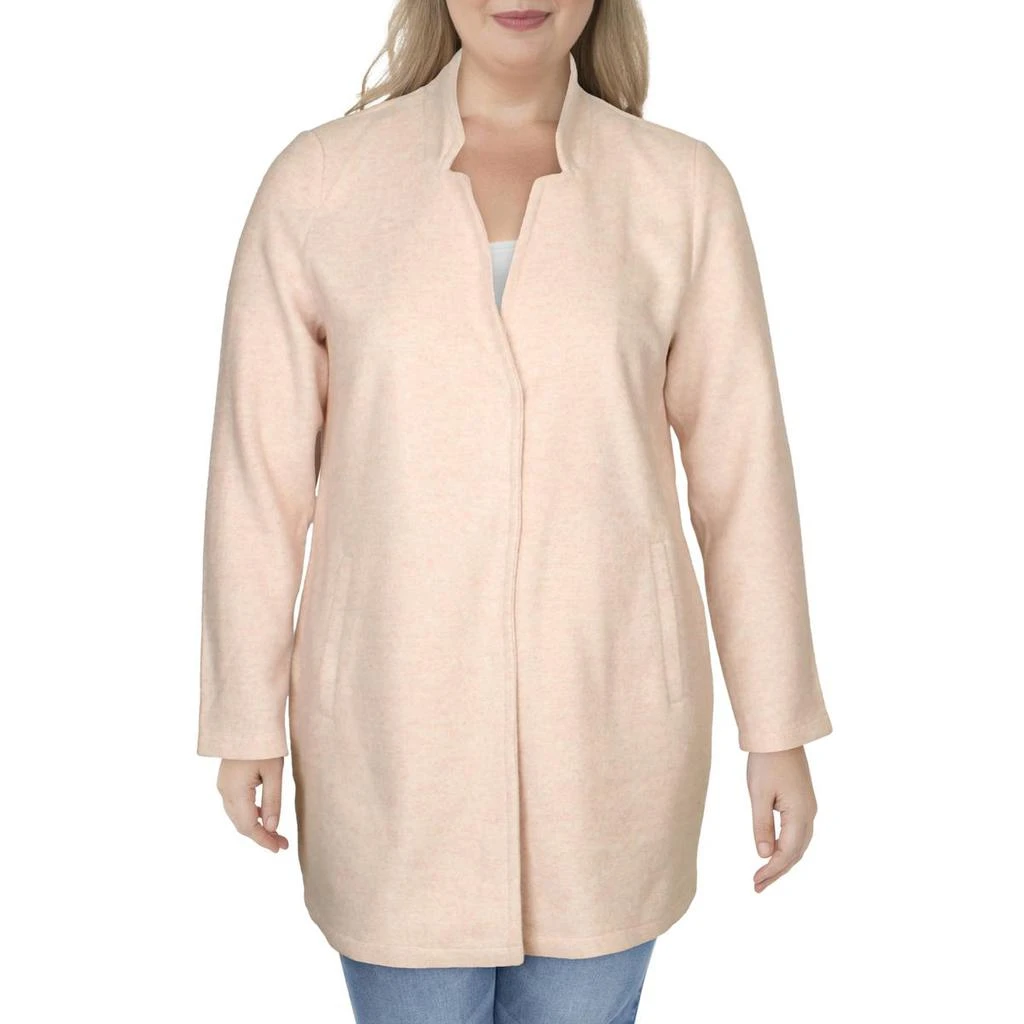 商品VERO MODA|Vero Moda Women's Mid-Length High Neck Coat with Notch Collar,价格¥99,第1张图片