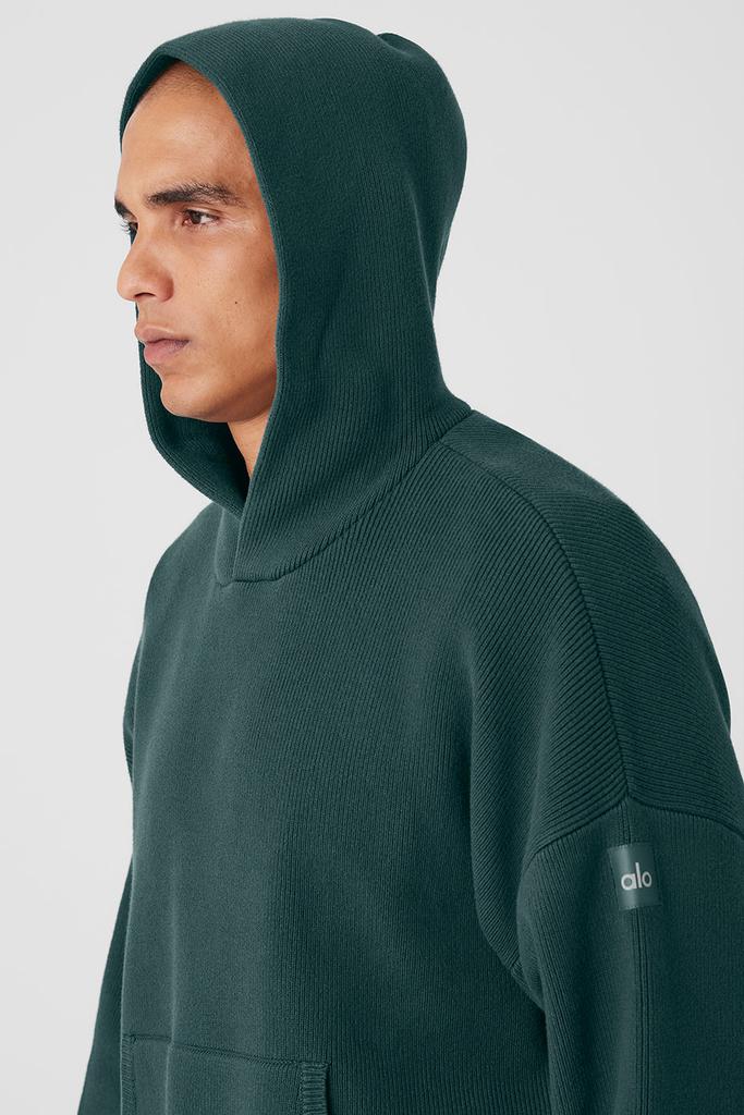 Scholar Hooded Sweater - Midnight Green – On Sale Now with