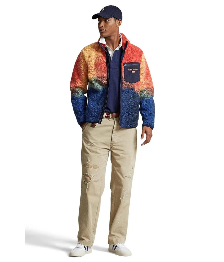 商品Ralph Lauren|Polo Sport Ombré Pile Fleece Jacket,价格¥1812,第4张图片详细描述