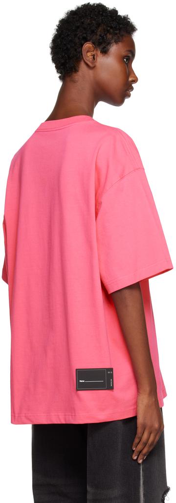 Pink Printed T-Shirt商品第3张图片规格展示