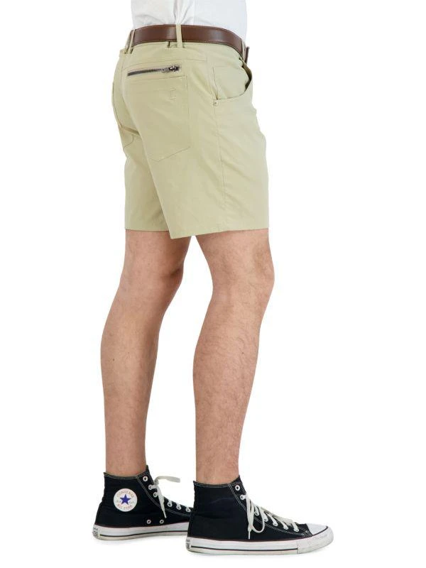 商品Levinas|Performance Tech Stretch Denim Shorts,价格¥317,第4张图片详细描述