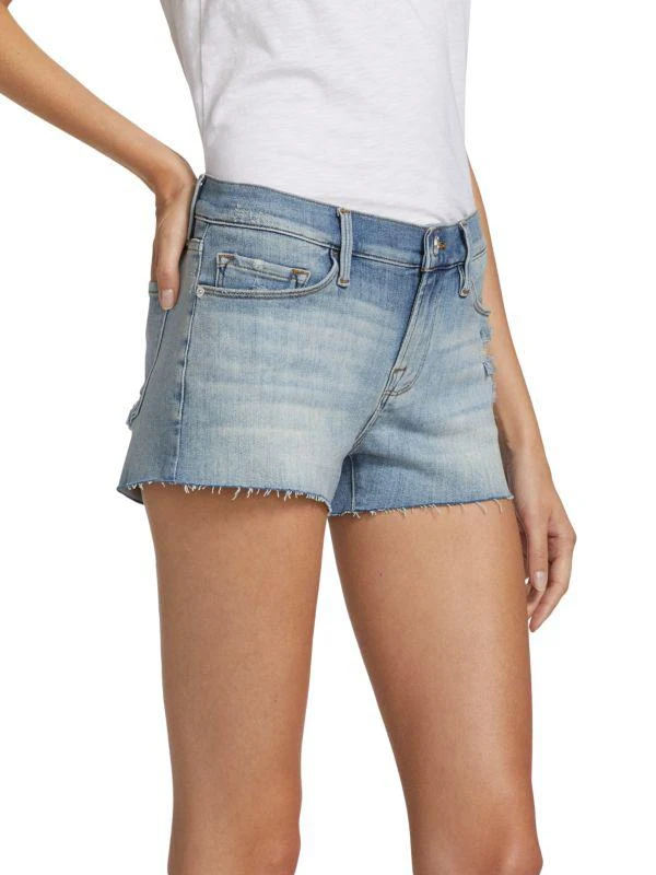 商品FRAME|Le Cutoff Denim Shorts,价格¥177,第3张图片详细描述