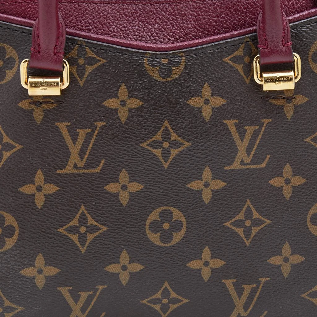 商品[二手商品] Louis Vuitton|Louis Vuitton Aurore Leather And Monogram Canvas Pallas BB Bag,价格¥11074,第5张图片详细描述