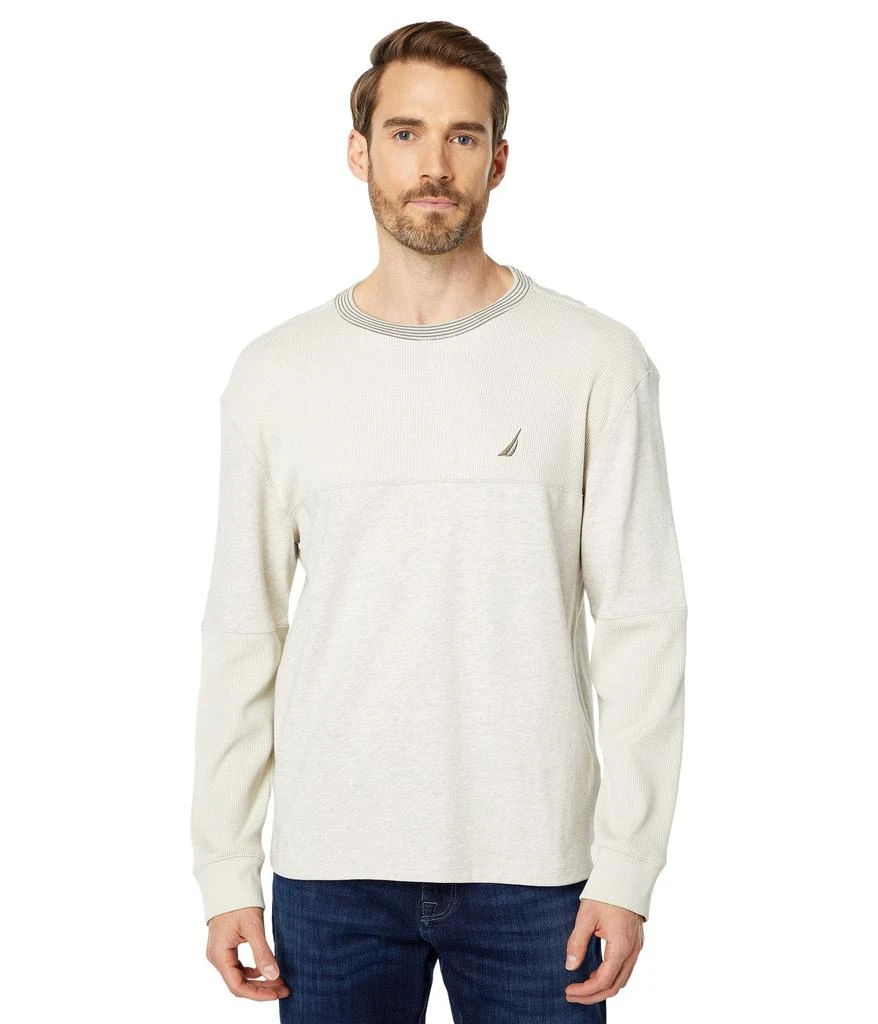 商品Nautica|Color-Block Long Sleeve T-Shirt,价格¥208,第1张图片