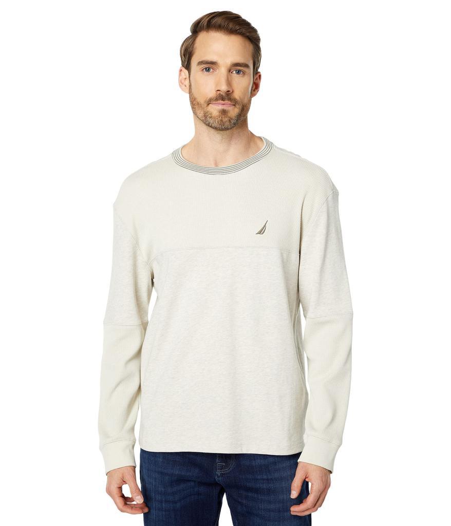 商品Nautica|Color-Block Long Sleeve T-Shirt,价格¥194,第1张图片