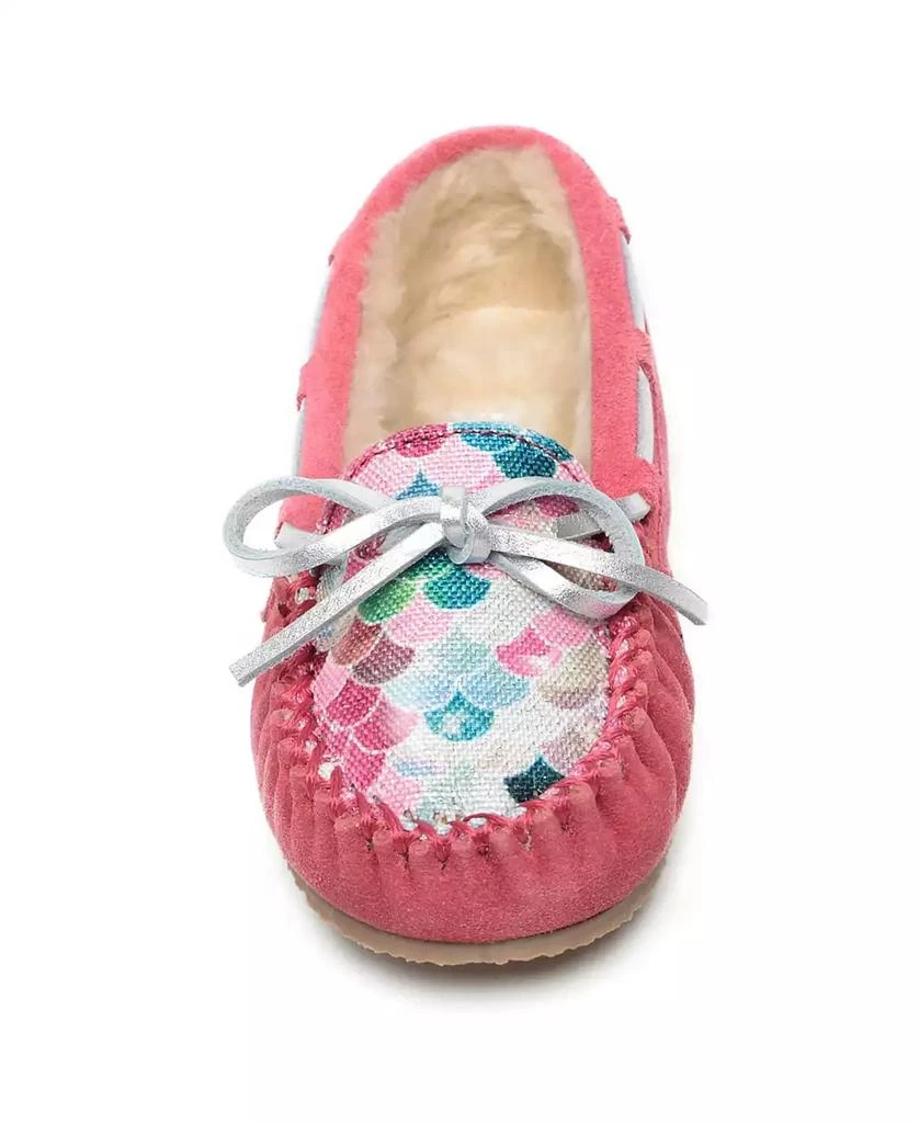 商品Minnetonka|Toddler Girls Cassie Moccasin Slippers,价格¥353,第4张图片详细描述