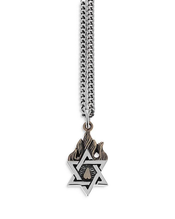 商品King Baby|Sterling Silver Star of David Necklace, 24",价格¥4681,第1张图片详细描述