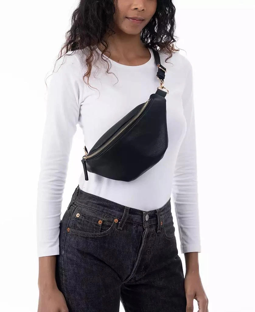 商品INC International|Bean-Shaped Fanny Pack With Interchangeable Straps, Created for Macy's,价格¥245,第1张图片