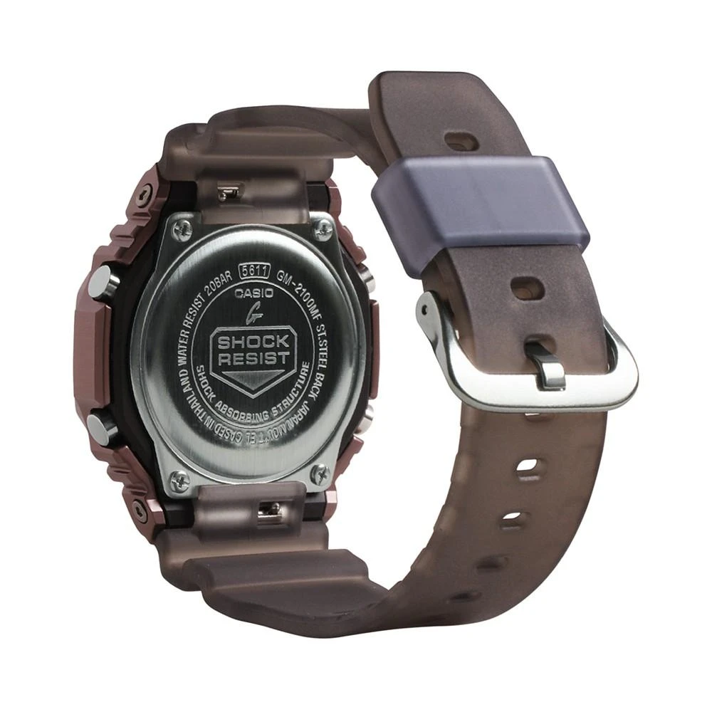 商品G-Shock|Men's Analog Digital Brown Resin Strap Watch 44mm,价格¥1289,第3张图片详细描述