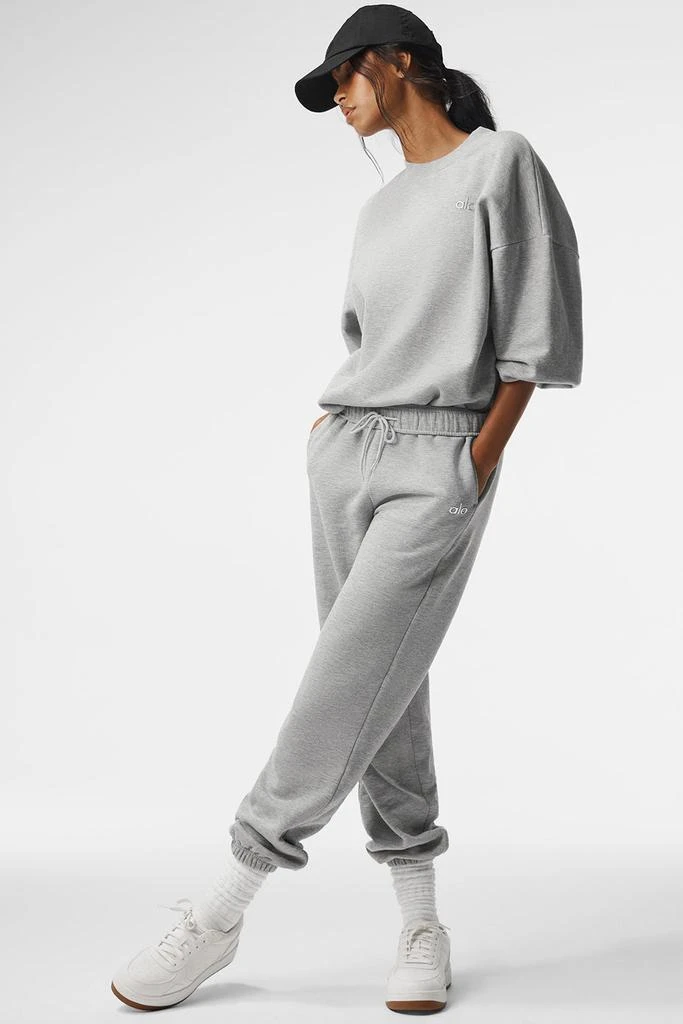 商品Alo|Accolade Sweatpant - Athletic Heather Grey,价格¥879,第1张图片