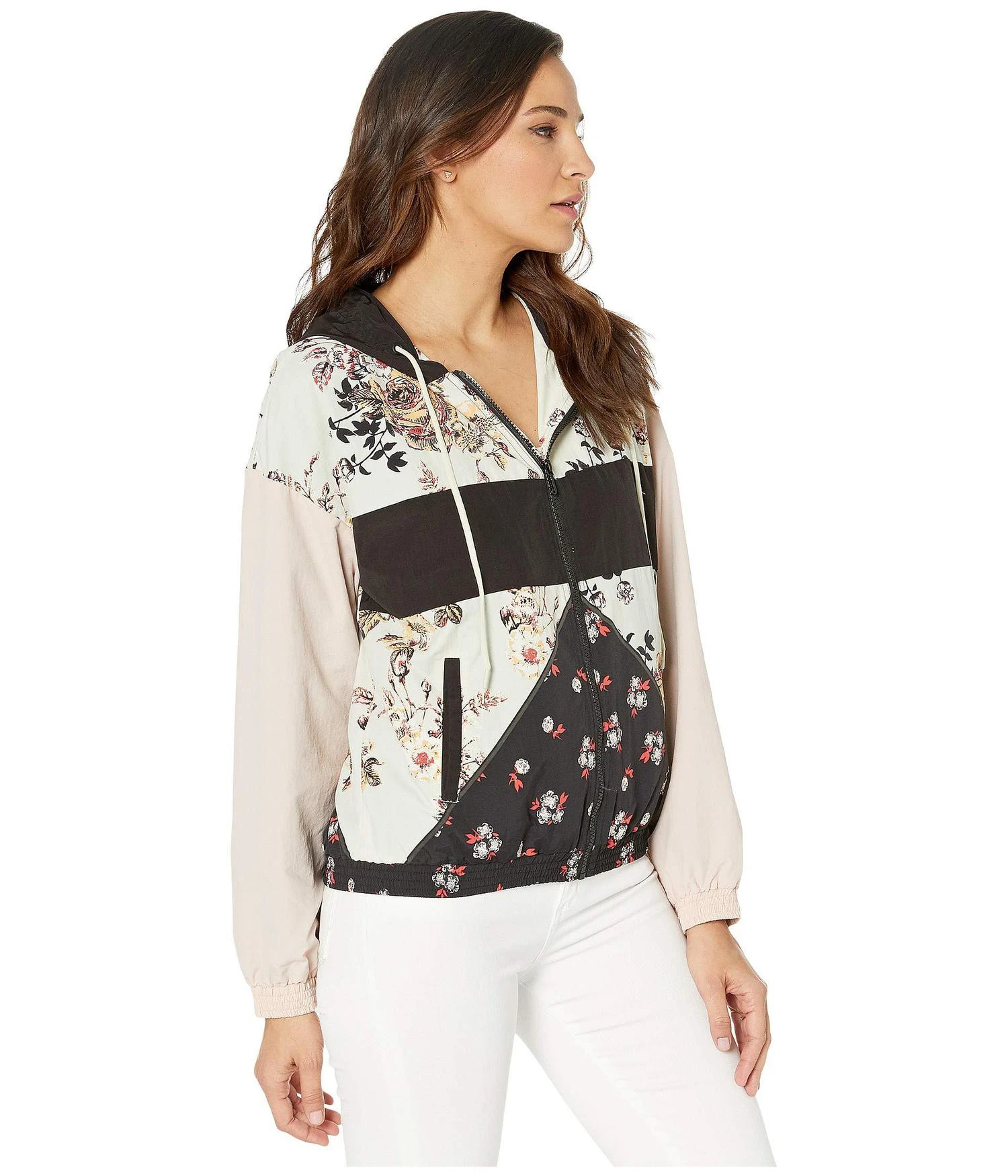 商品Juicy Couture|Secret Garden Floral Nylon Track Jacket,价格¥379,第4张图片详细描述