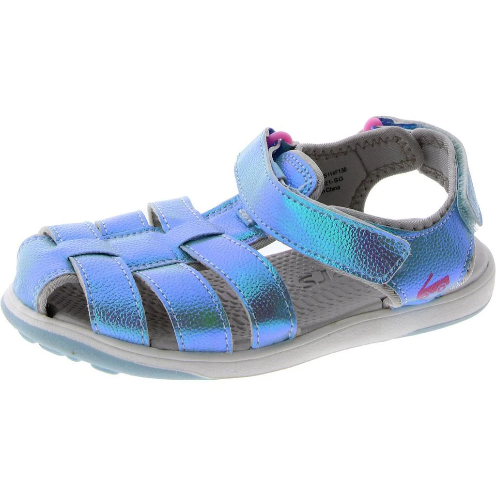 商品See Kai Run|See Kai Run Girls Little Kid Iridescent Sport Sandals,价格¥192,第1张图片