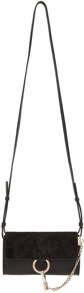 商品Chloé|Black Faye 黑色链条钱包,价格¥6217,第1张图片