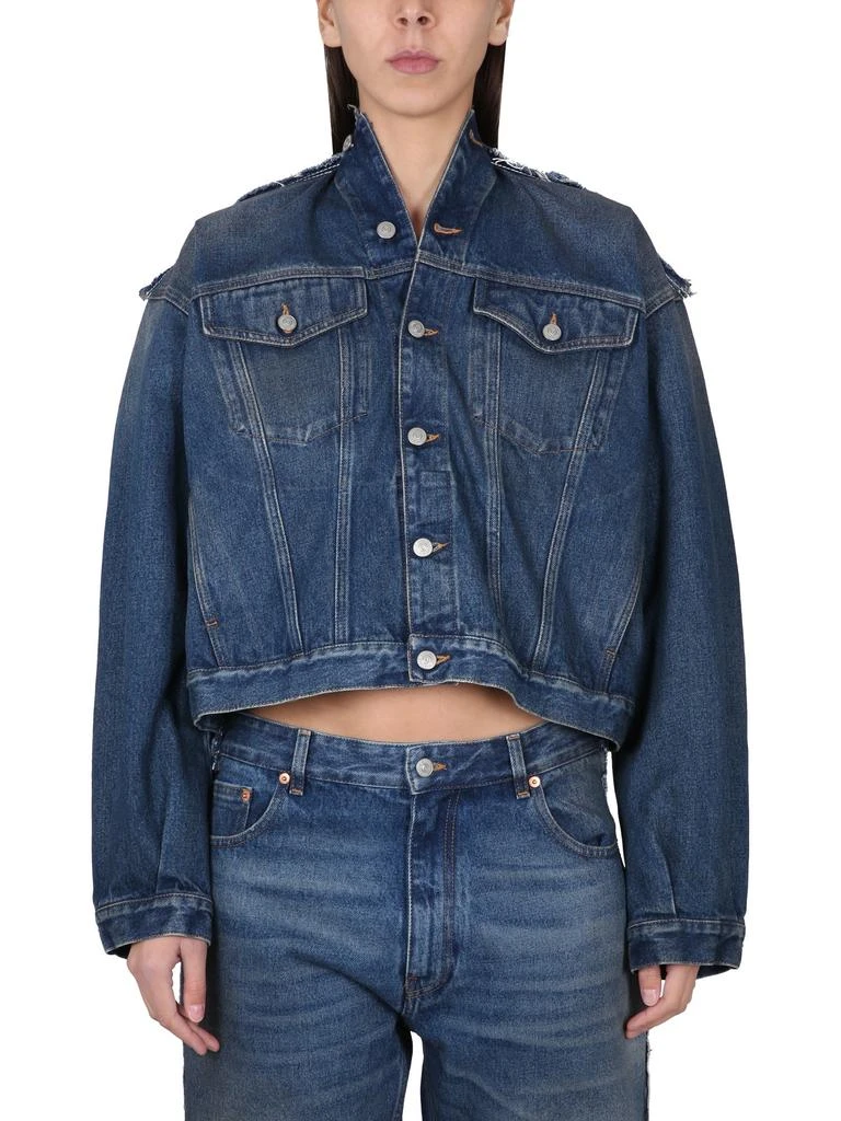 商品MM6|MM6 Maison Margiela Denim Jacket,价格¥3531,第1张图片