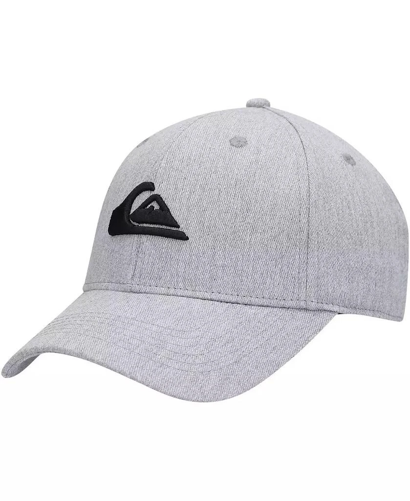 商品Quiksilver|Men's Heathered Gray Decades Snapback Hat,价格¥195,第1张图片