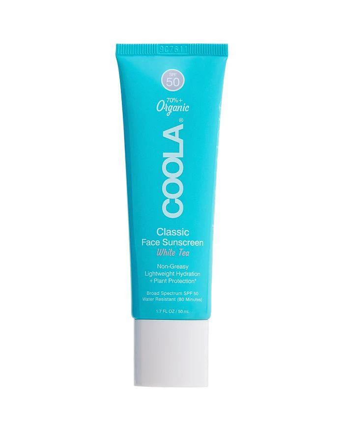 商品Coola|Classic Face Organic Sunscreen Lotion SPF 50 - White Tea,价格¥238,第1张图片