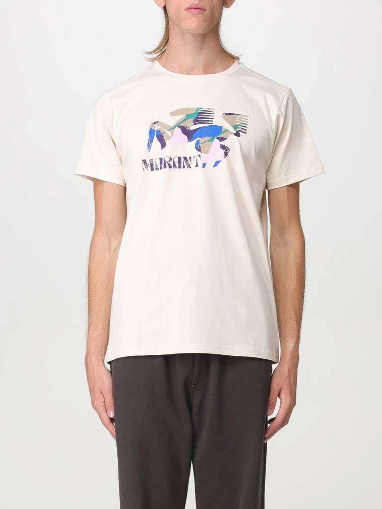 商品Isabel Marant|Isabel Marant cotton T-shirt with graphic print,价格¥417,第1张图片