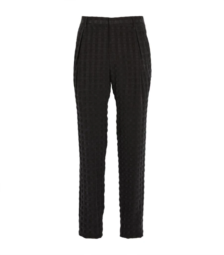 商品Giorgio Armani|Textured Trousers,价格¥9457,第1张图片