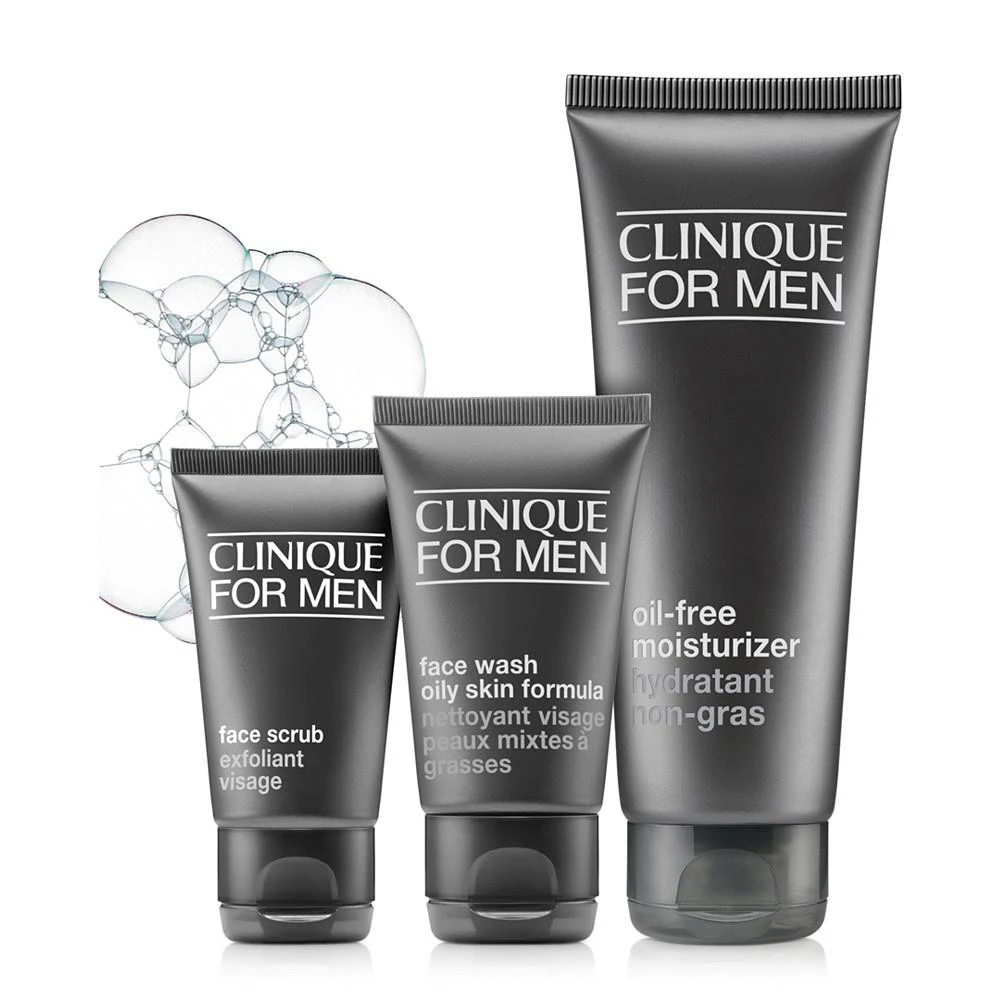 商品Clinique|3-Pc. For Men Daily Oil-Free Hydration Skincare Set,价格¥292,第2张图片详细描述