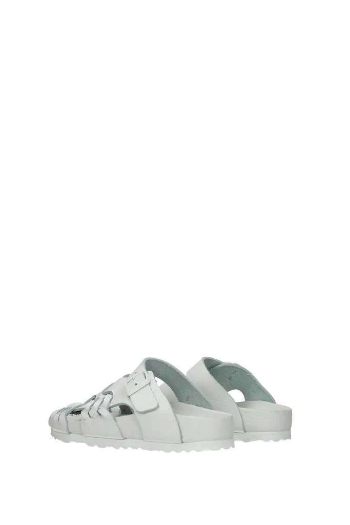 商品Birkenstock|Slippers and clogs Leather White,价格¥892,第4张图片详细描述