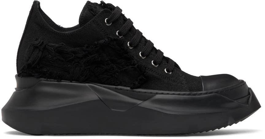 商品Rick Owens|Black Abstract Sneakers,价格¥4208,第1张图片