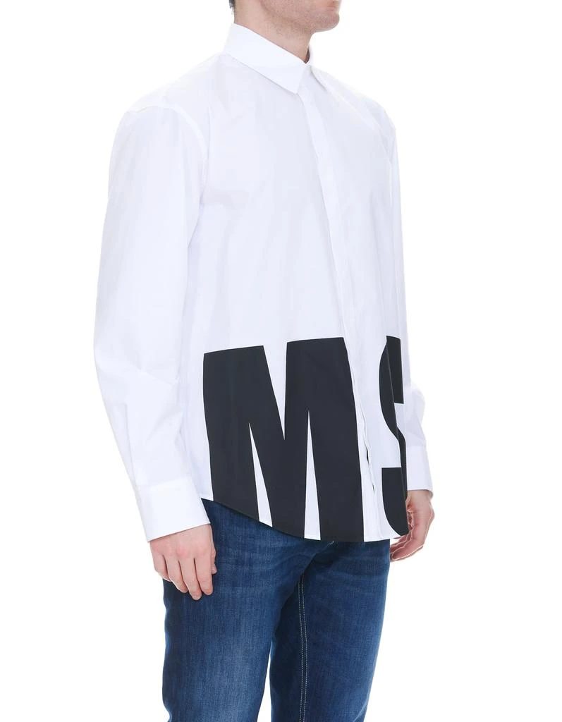 商品MSGM|MSGM Poplin Shirt With Maxi Logo,价格¥1864,第2张图片详细描述