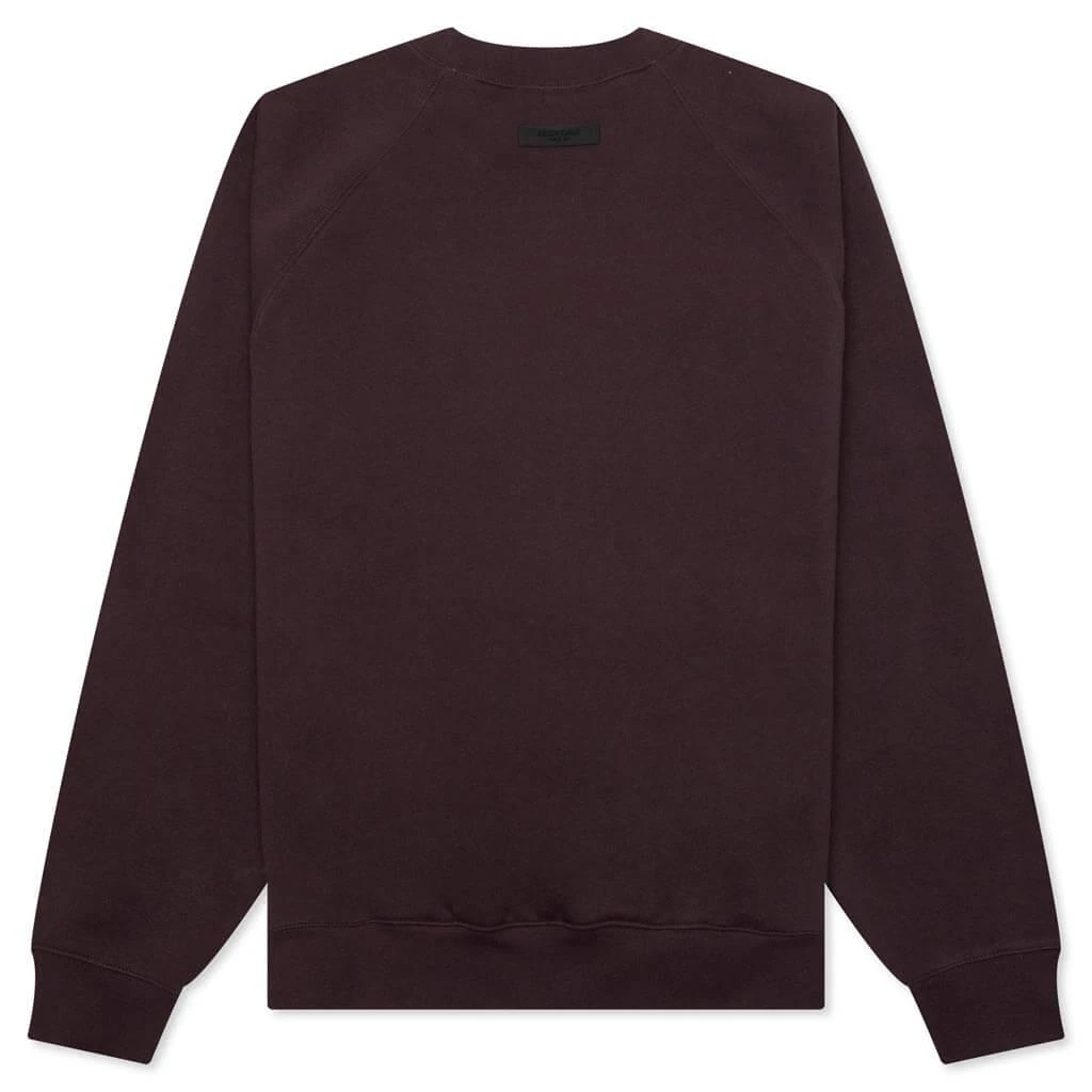 商品Essentials|Crewneck - Plum,价格¥684,第2张图片详细描述