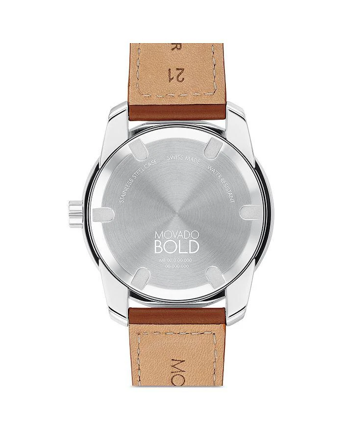 商品Movado|Bold Verso Stainless Steel Watch, 42mm,价格¥4121,第3张图片详细描述