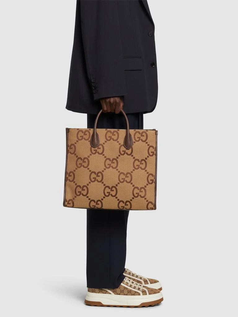 商品Gucci|Jumbo Gg Canvas Tote Bag,价格¥19256,第1张图片详细描述