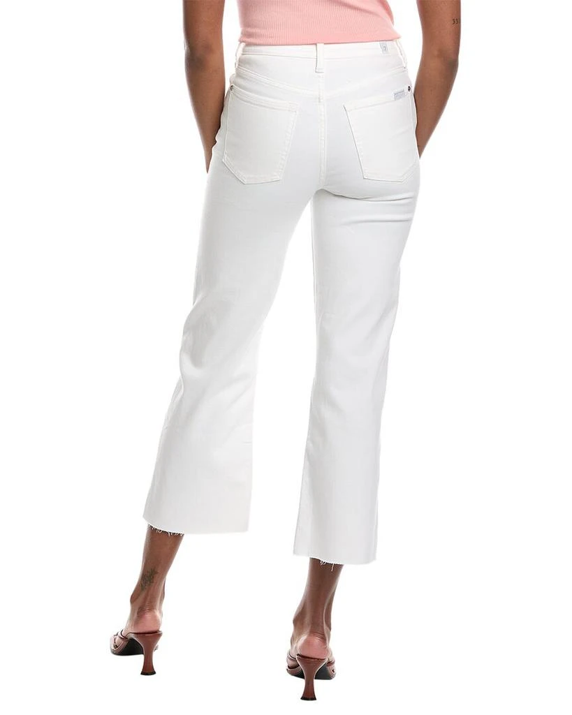 商品7 For All Mankind|Alexa White Cropped Jean,价格¥557,第2张图片详细描述