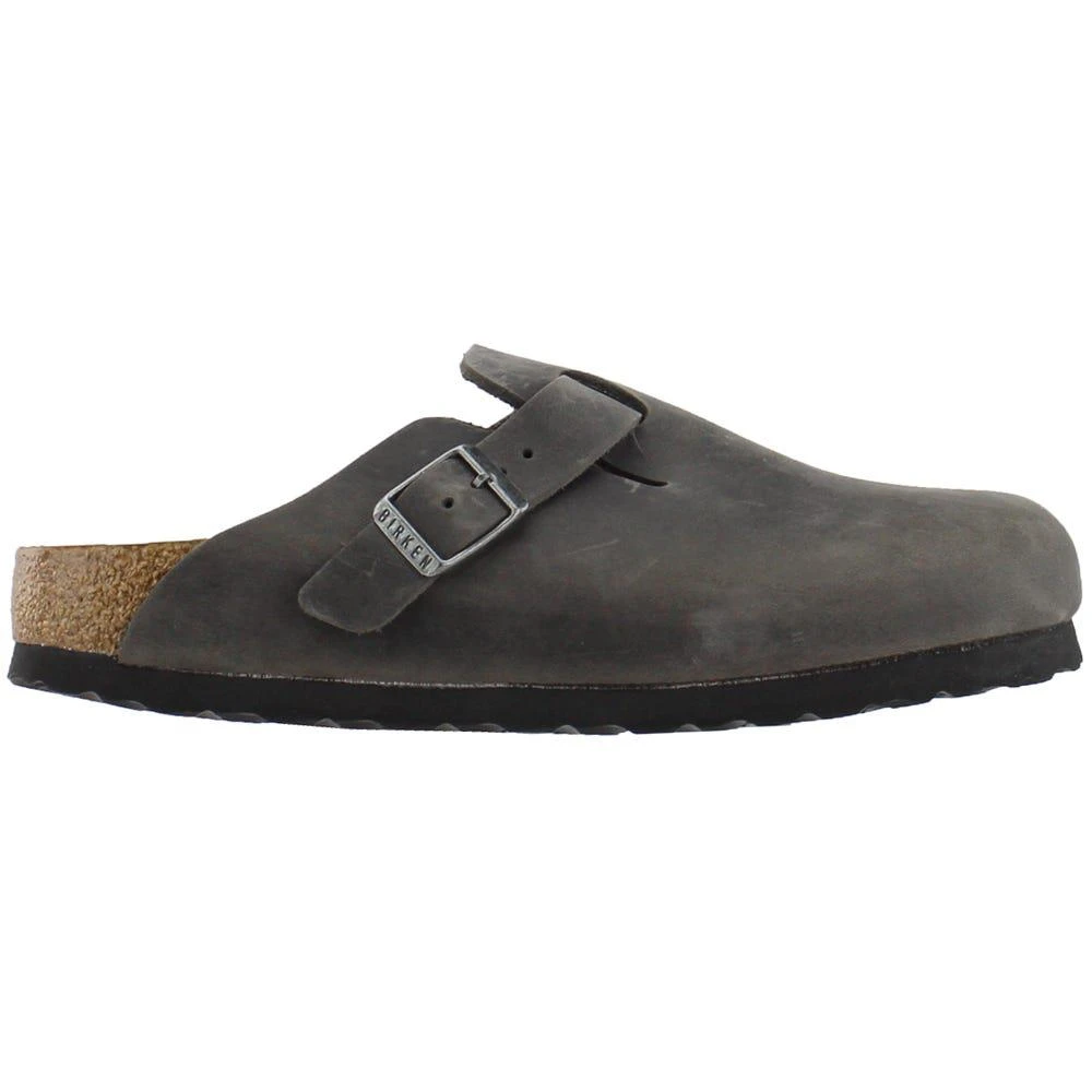 商品Birkenstock|Boston Soft Footbed Oiled Leather Narrow Clogs,价格¥901,第1张图片