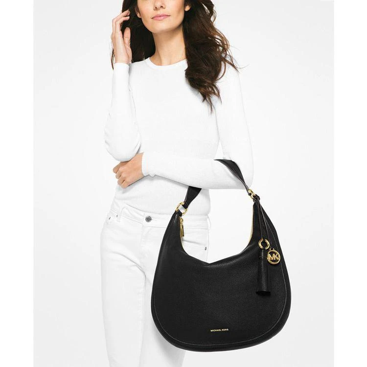 商品Michael Kors|MICHAEL  Lydia Large Hobo With Tassel,价格¥1324,第3张图片详细描述