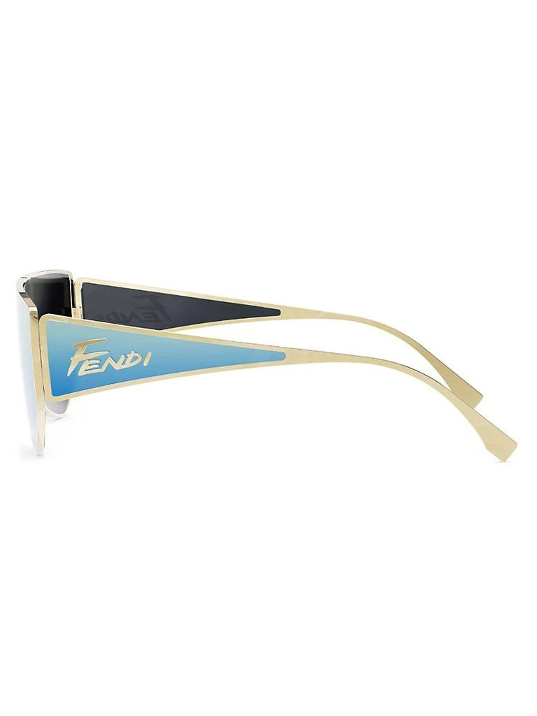 商品Fendi|Fendi Disco 68MM Geometric Sunglasses,价格¥3915,第4张图片详细描述