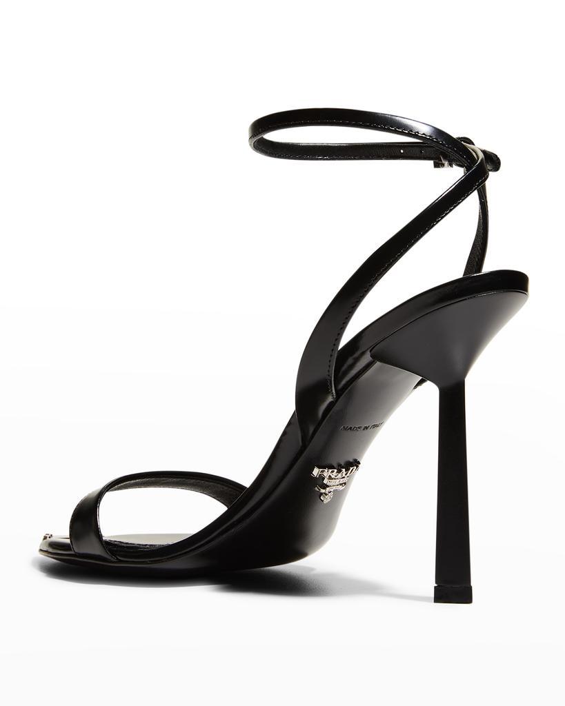 商品Prada|Leather Ankle-Strap Sandals,价格¥8924,第6张图片详细描述