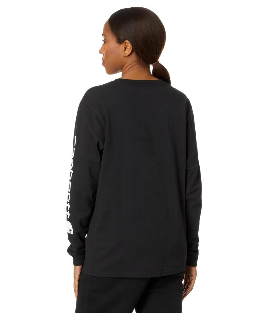 商品Carhartt|Loose Fit Heavyweight Long Sleeve Logo Sleeve T-Shirt,价格¥239,第2张图片详细描述