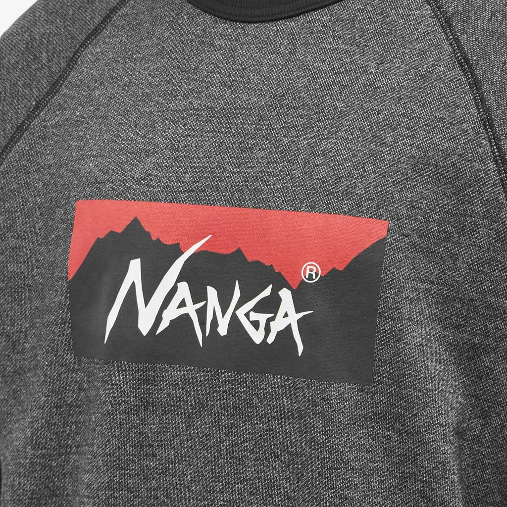商品NANGA|NANGA Eco Hybrid Box Logo Sweat,价格¥702,第5张图片详细描述