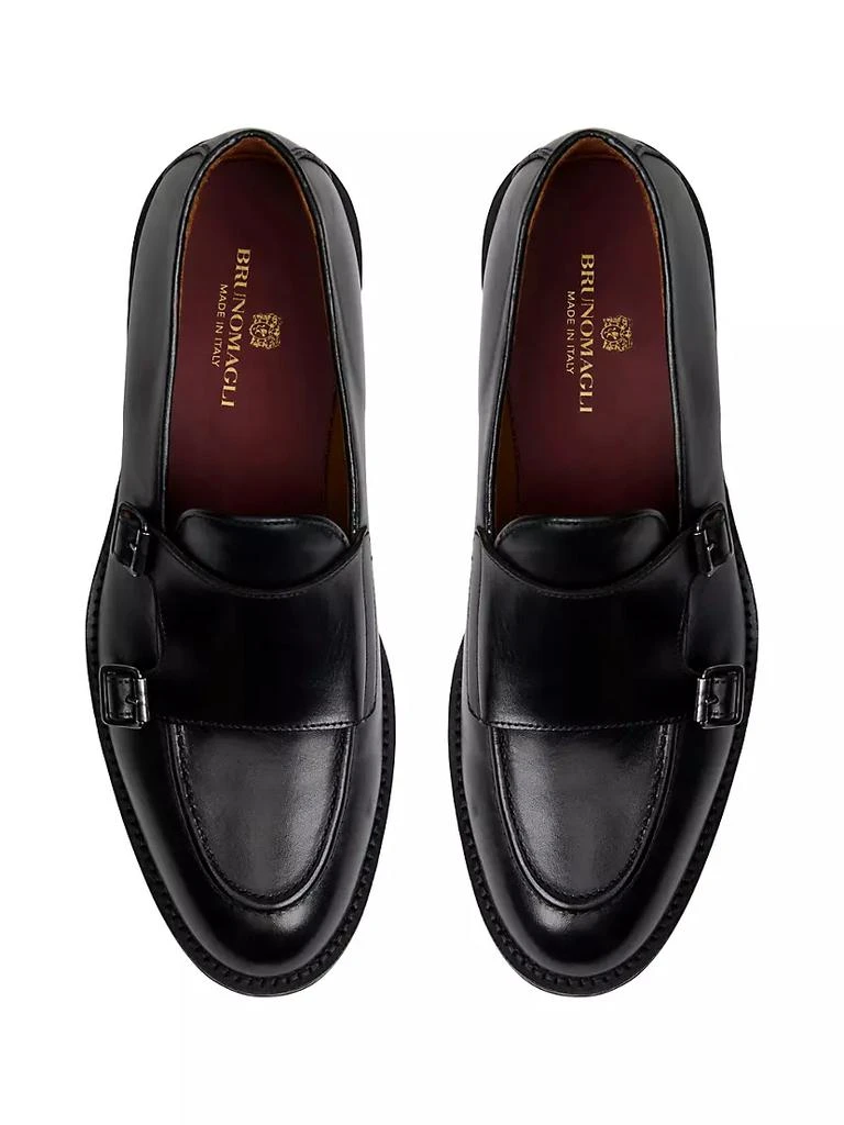 商品Bruno Magli|Biagio Double Monk Loafers,价格¥1876,第4张图片详细描述