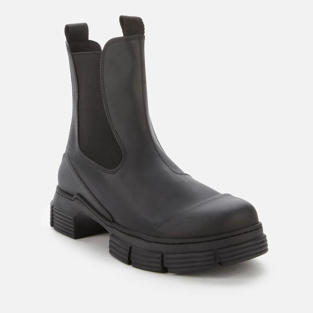 商品Ganni|Ganni Women's Recycled Rubber Boots - Black,价格¥875,第2张图片详细描述