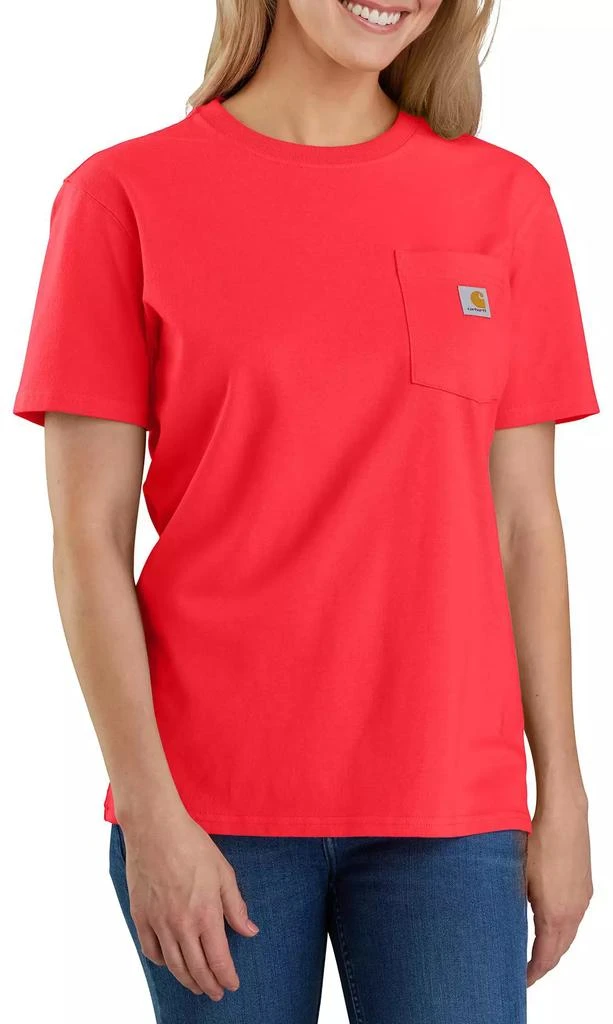 商品Carhartt|Carhartt Women's WK87 Workwear Pocket SS T-Shirt,价格¥77,第1张图片