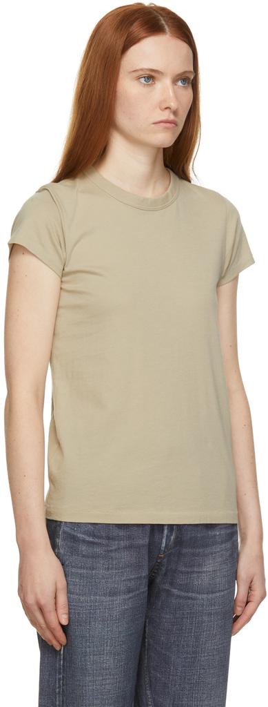 Beige 'The Garment Dye' T-Shirt商品第2张图片规格展示