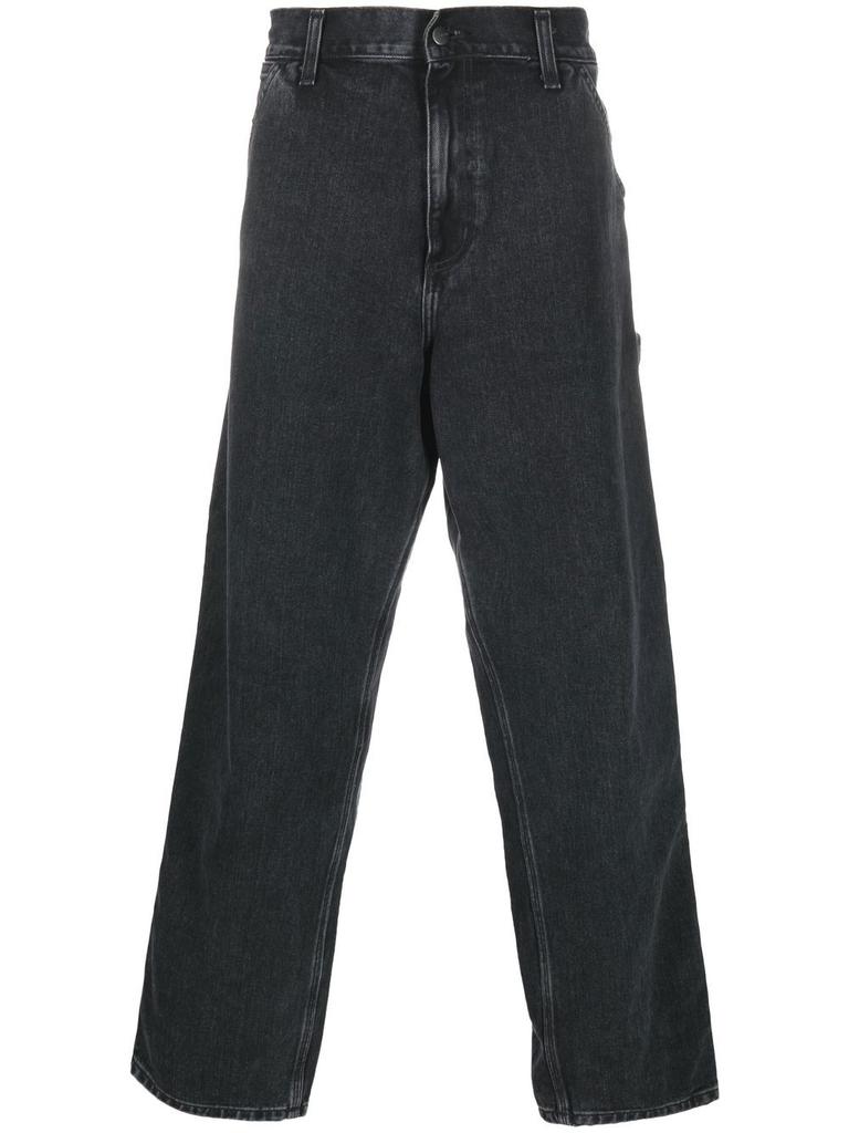 CARHARTT - Single Knee Organic Cotton Jeans商品第1张图片规格展示