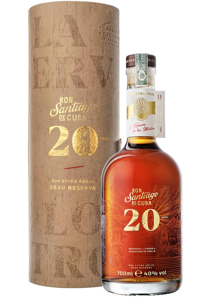 商品RON SANTIAGO DE CUBA|Extra Añejo 20 Year Old Rum,价格¥2088,第1张图片