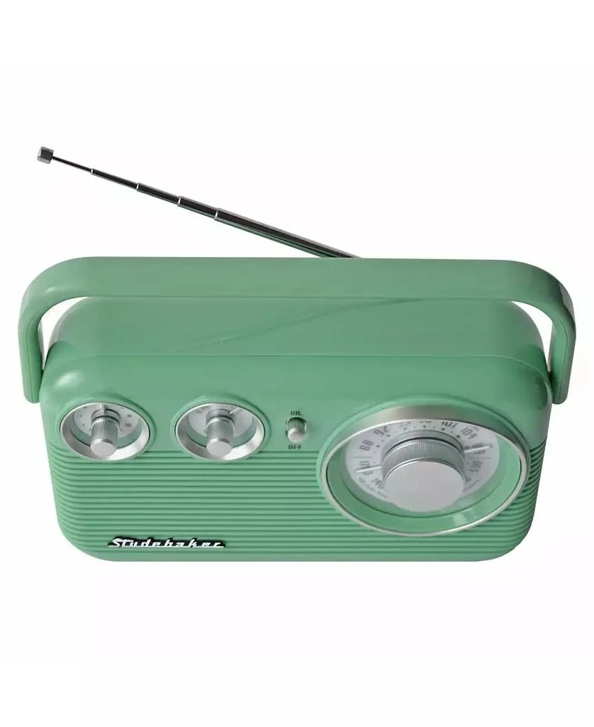 商品Studebaker|SB2003TE Portable AM/FM Radio,价格¥262,第3张图片详细描述
