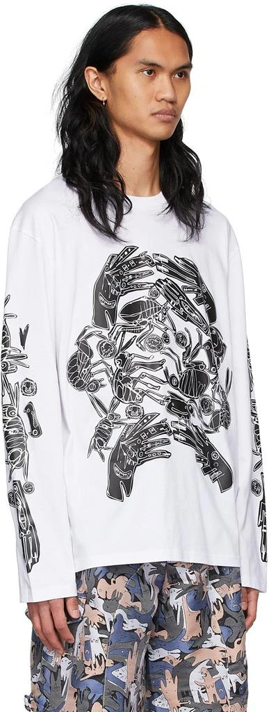 商品Charles Jeffrey Loverboy|White Organic Cotton T-Shirt,价格¥431,第2张图片详细描述