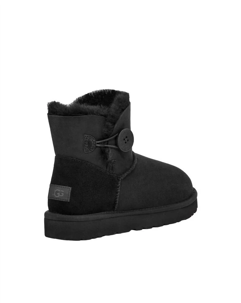 商品UGG|Women'S Mini Bailey Button Ii Boot in Black,价格¥1048,第3张图片详细描述