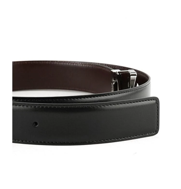 商品Salvatore Ferragamo|香港直邮SALVATORE FERRAGAMO 男士黑色牛皮腰带 67-9535-644557,价格¥5280,第5张图片详细描述